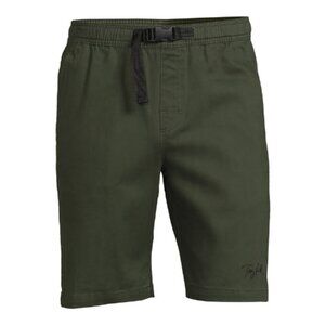 Tony Hawk Men's Stretch Twill Shorts with Buckle Closure XL
